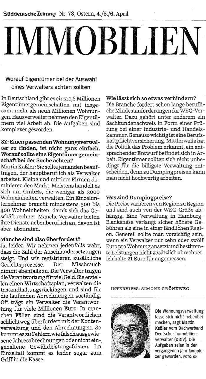 Artikel aus der Süddeutschen Zeitung Nr. 78 von Simone Gröneweg