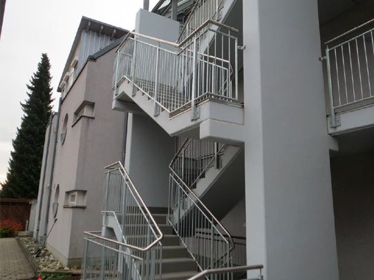Betonsanierung offener Treppenhausturm Flurstr. 29a in 90592 Schwarzenbruck