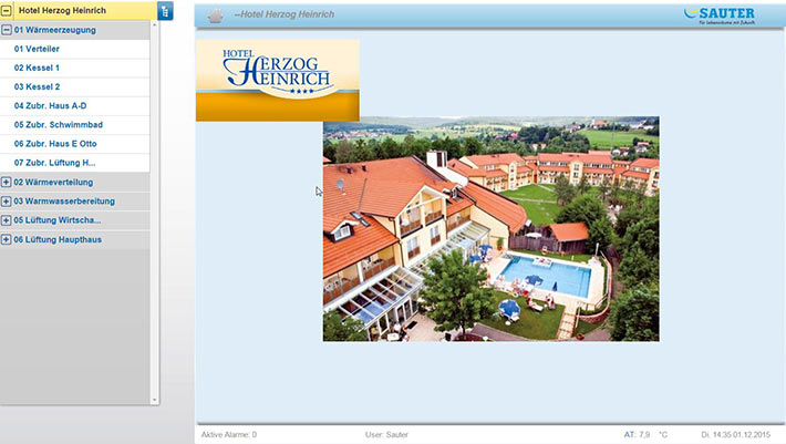 Installation einer Gebäudeleittechnik