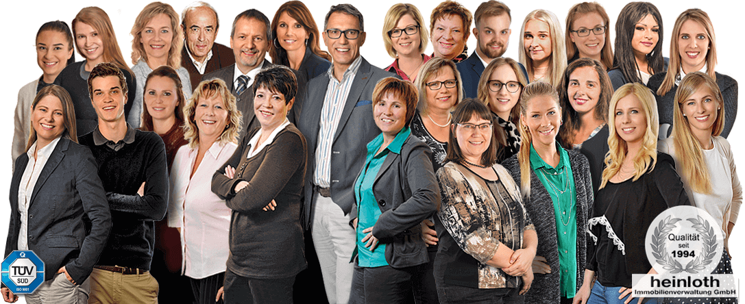 Das Team der heinloth Immobilienverwaltung